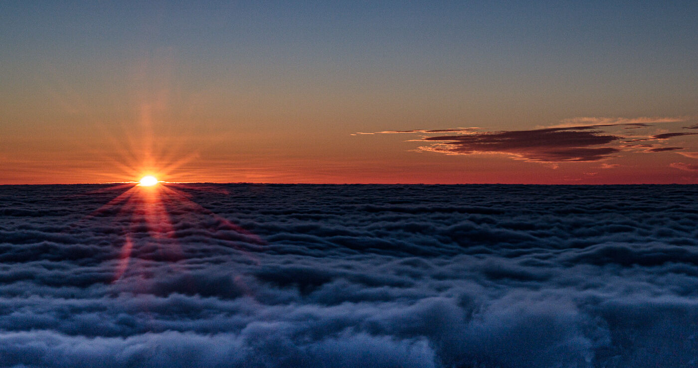 Witnessing a new day begin