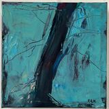 dusk acrylic 28x28cm