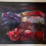 redlandscape2 mixed media 105x88cm