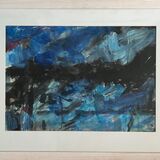 wild day sunart  mixedmedia 82x66cmframed