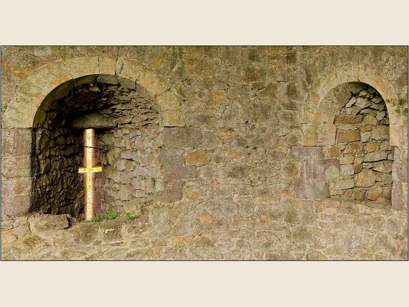 Chepstow Castle-Two Arches