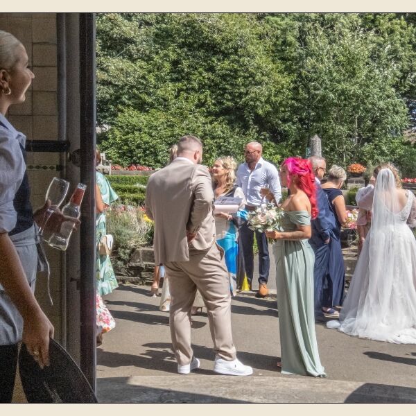 DPI: Waiting on the Wedding Party by Bruce Gibbs - Commended