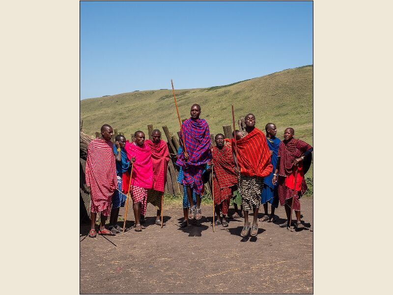 DPI:  Colourful Masai Mara by Sue Bennett-Highly Commended