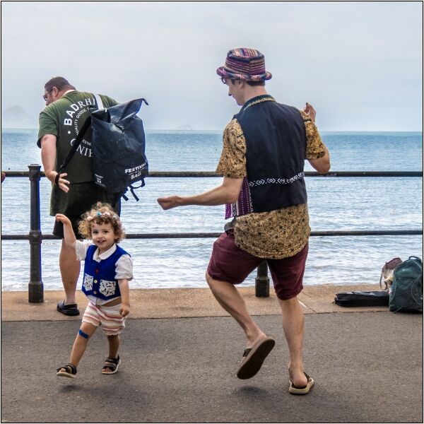 Dancing with my Dad at Sidmouth Folk Festival