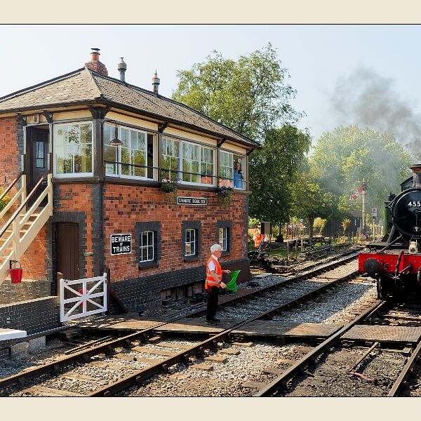 ESR 8 Train Arriving