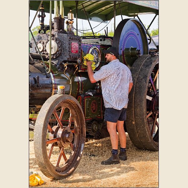 Fairford 8- Cleaning The Engine