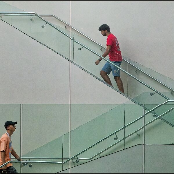 Oxford- Ashmolean Museum-Going Up