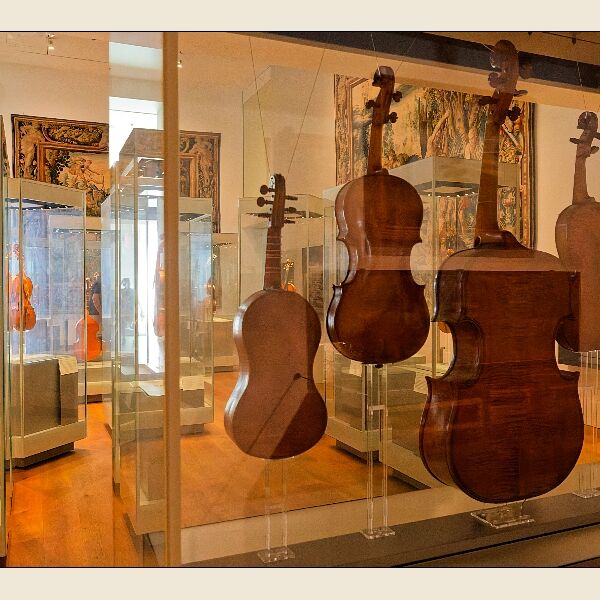 Oxford- Ashmolean Museum-Violins, Cellos & Violas
