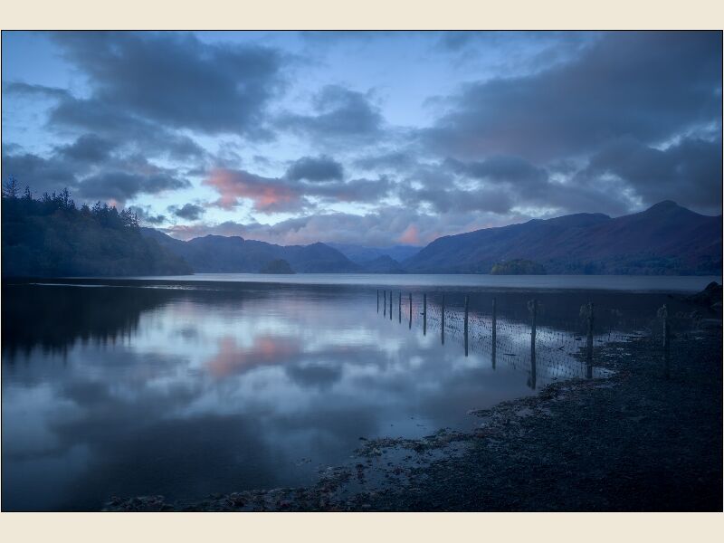 Print: Lakeside Dawn by Peter Phillips - Commended