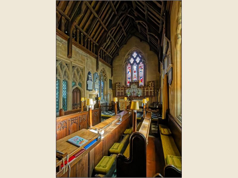 Print: Holy Trinity - Newton St Loe by Russell Lawrence  - Commended