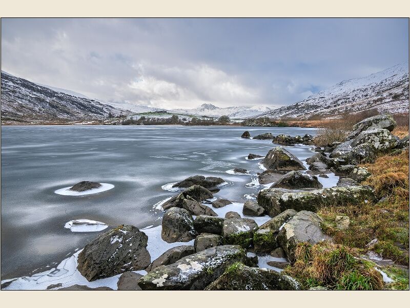 Print: LLynau Mymbyr, Snowdonia by Geoff Mallin - Highly Commended
