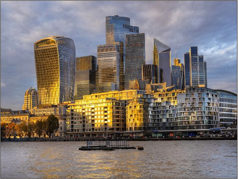 Print: London Skyline by Kim Pickup - Highly Commended