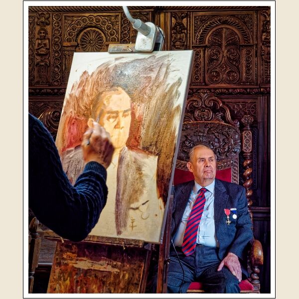 Print: MILNER WHITEMAN OBE by Steve Pickering - Commended