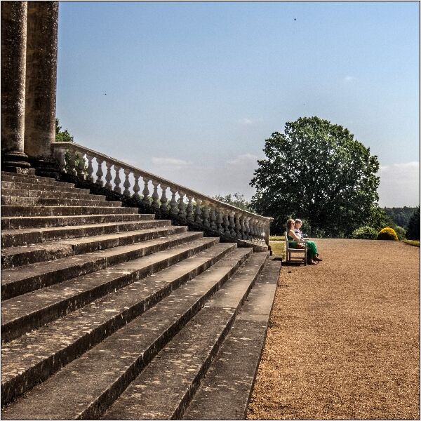 Print: At the End of the Steps by Bruce Gibbs-Highly Commended