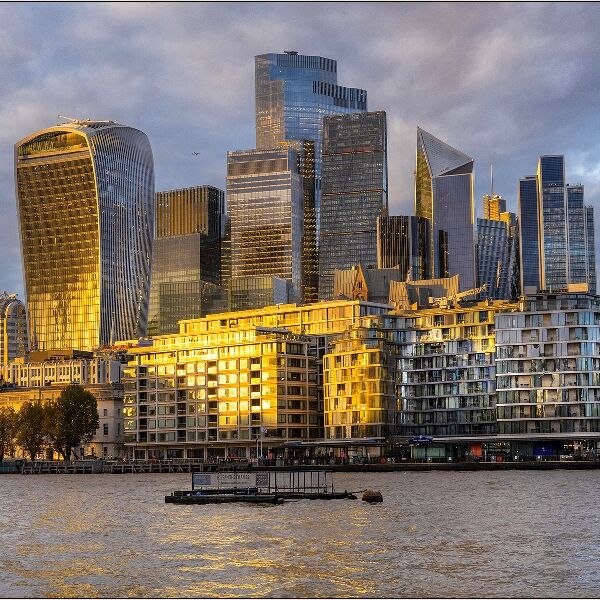 Print: London Skyline by Kim Pickup - Commended