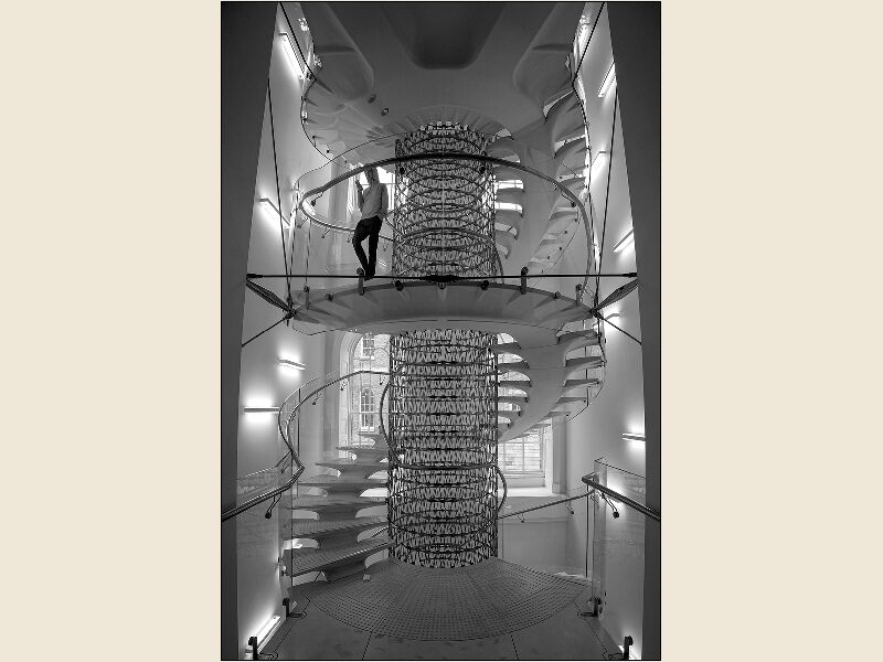 Print: Miles Staircase in Somerset House by Kim Pickup-Second
