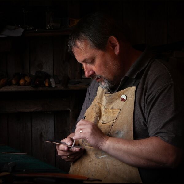 Print: The Cobbler by Peter Phillips - Second