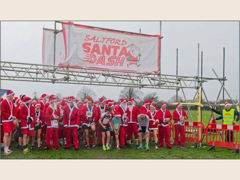 Saltford Santa Dash 4