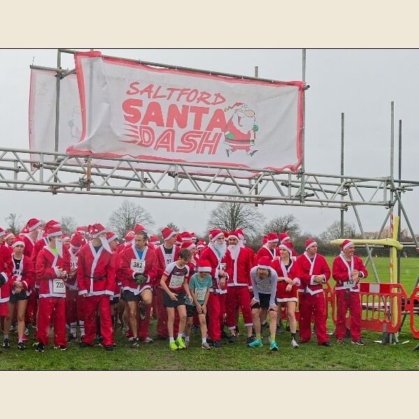 Saltford Santa Dash 4