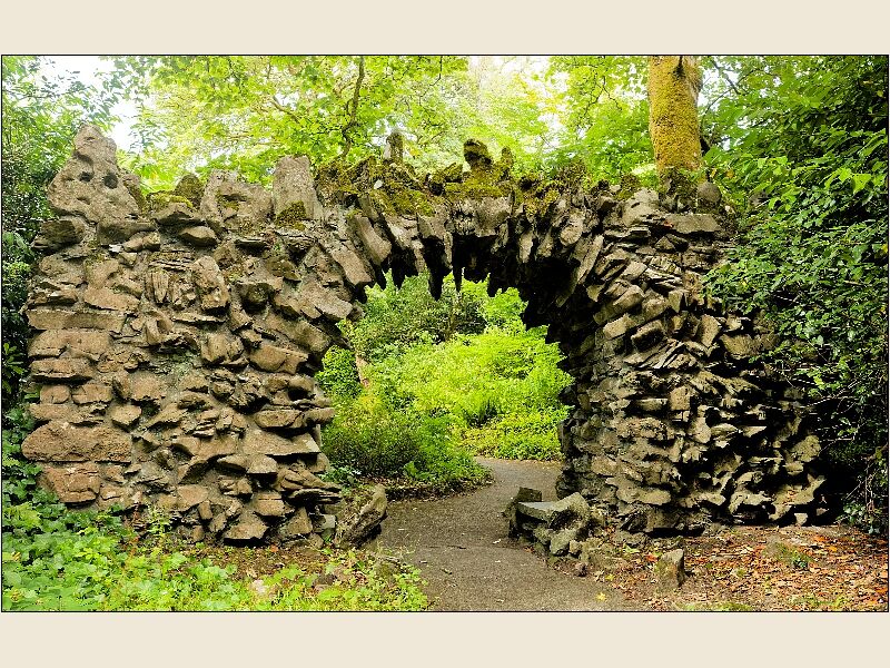 Tredegar-Entrance To The Grotto