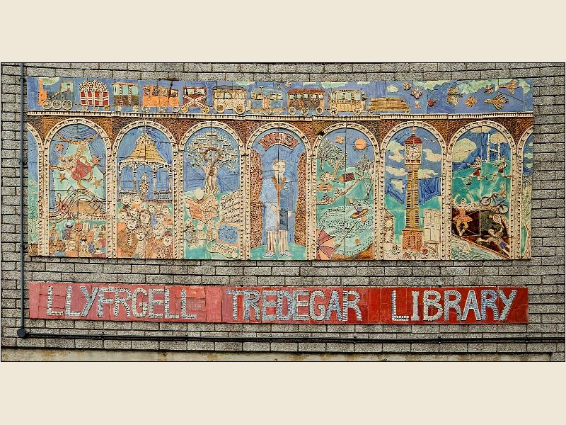Tredegar Library-Depictions Of The Town