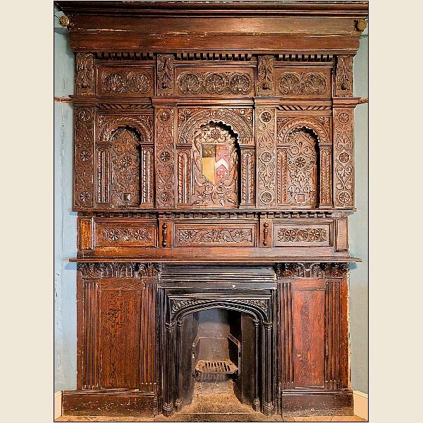 Commandery Fireplace and Overmantle