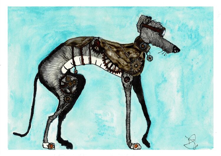 Steam Punk Greyhound