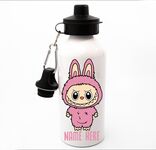 600ml Pink Labubu with Sports Top