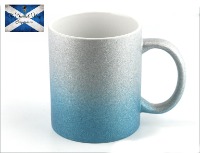 Glitter Silver / Blue