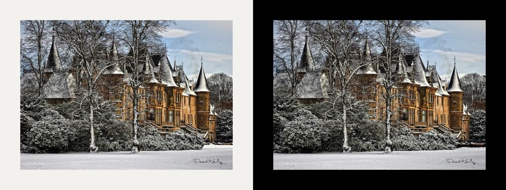 Callander House in Winter