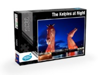 The Kelpies at Night
