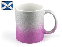 Glitter Silver / Pink