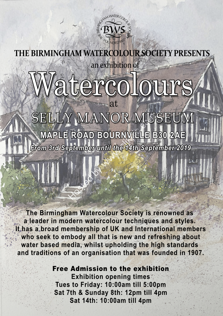 BWS Selly Manor Exhibition Poster