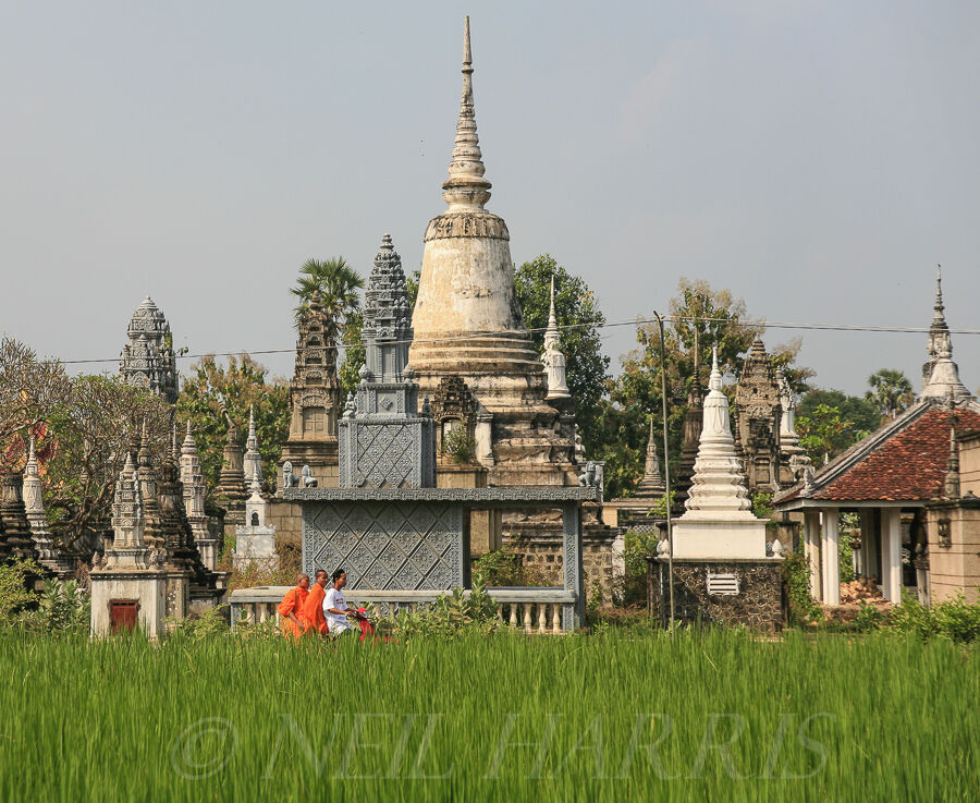 Cambodia - Getting a lift