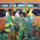 Tram with Prickly Pear (Soller)
