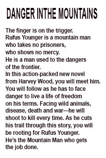 Danger in the Mountains foreword