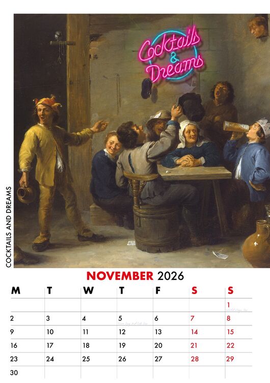 Haus of Lucy calendar 2026