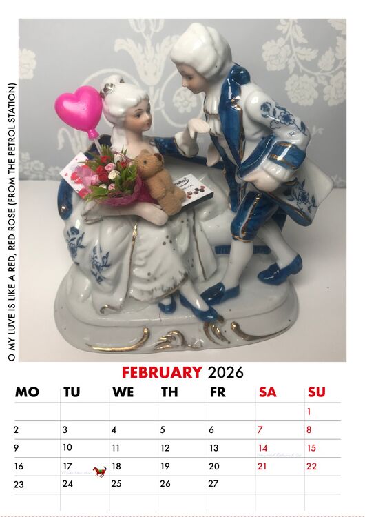 Haus of Lucy calendar 2026