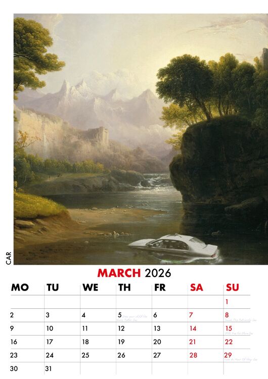 Haus of Lucy calendar 2026