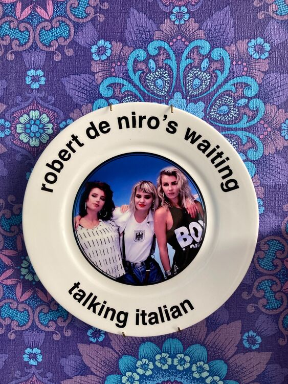 Bananarama Pop Plate