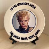 Billy Idol Pop Plate
