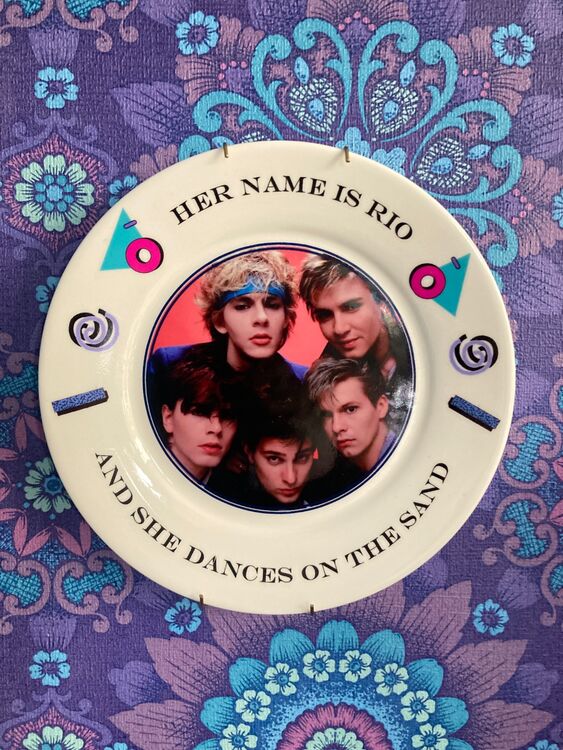Duran Duran Pop Plate