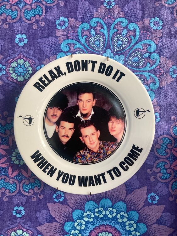 Frankie Goes To Hollywood Pop Plate