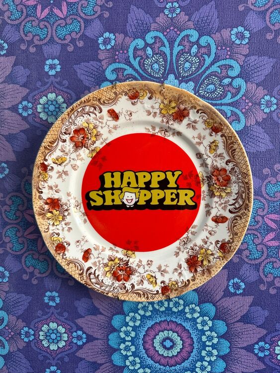 Happy Shopper plate