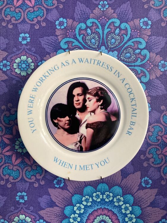 Human League Pop Plate
