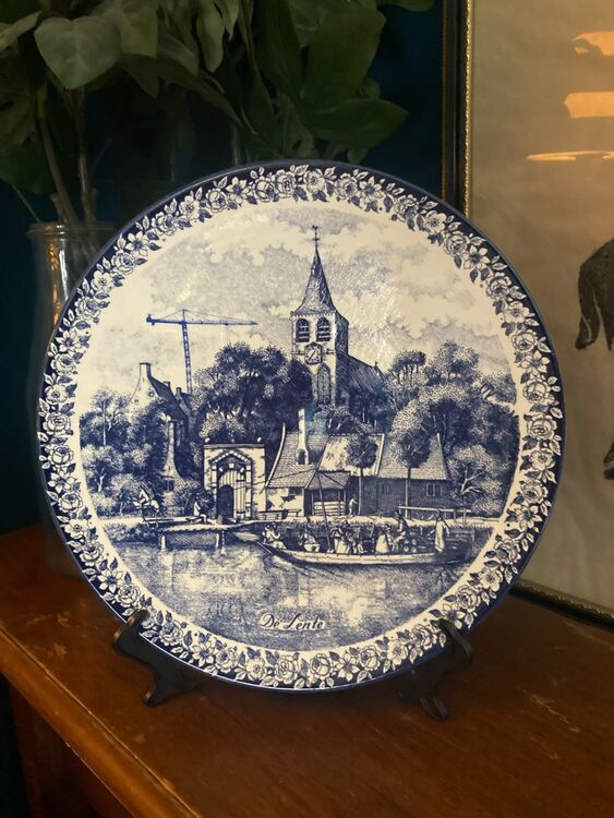 Crane Delft plate