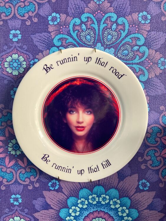 Kate Bush Pop Plate