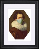 Masked Man BLACK FRAME