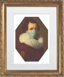 Masked Man GOLD FRAME