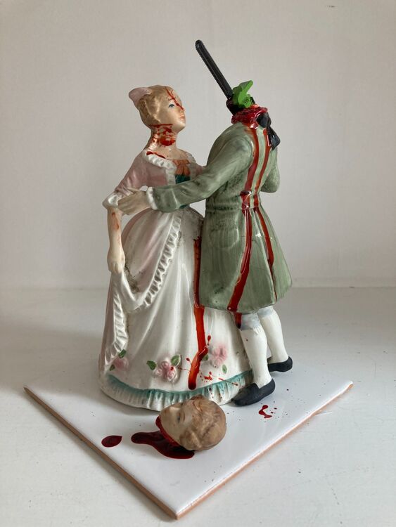 'Murder On The Dancefloor' ceramic figurine